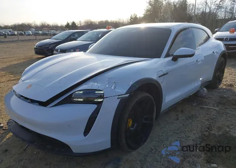 2022 Porsche Taycan Cross Turismo 4 z USA, uszkodzony, nr VIN WP0BA2Y14NSA67424